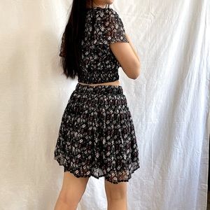 Short skirt set